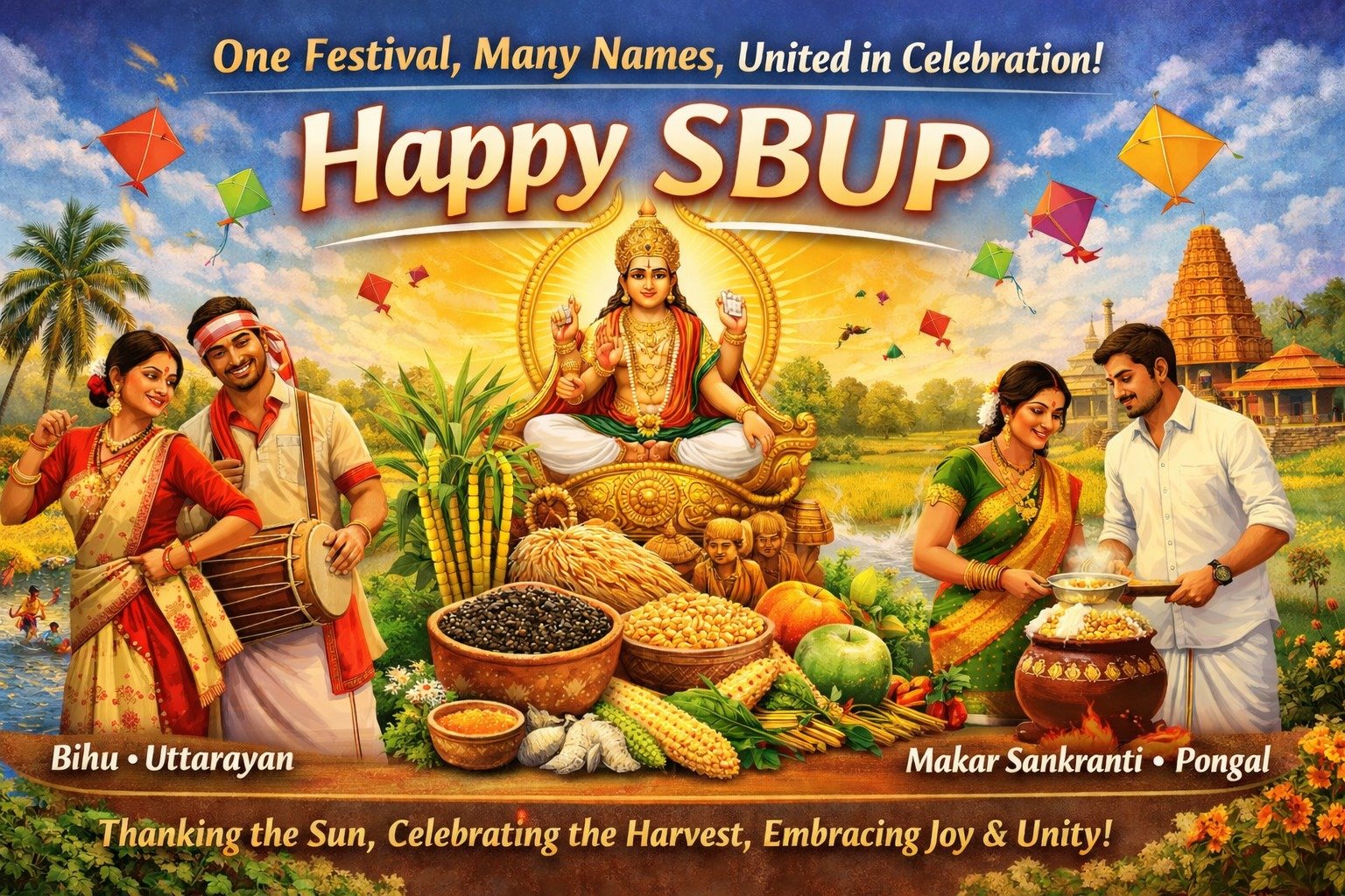 One Festival, Many Names: Celebrating the Spirit of Makar Sankranti Across India