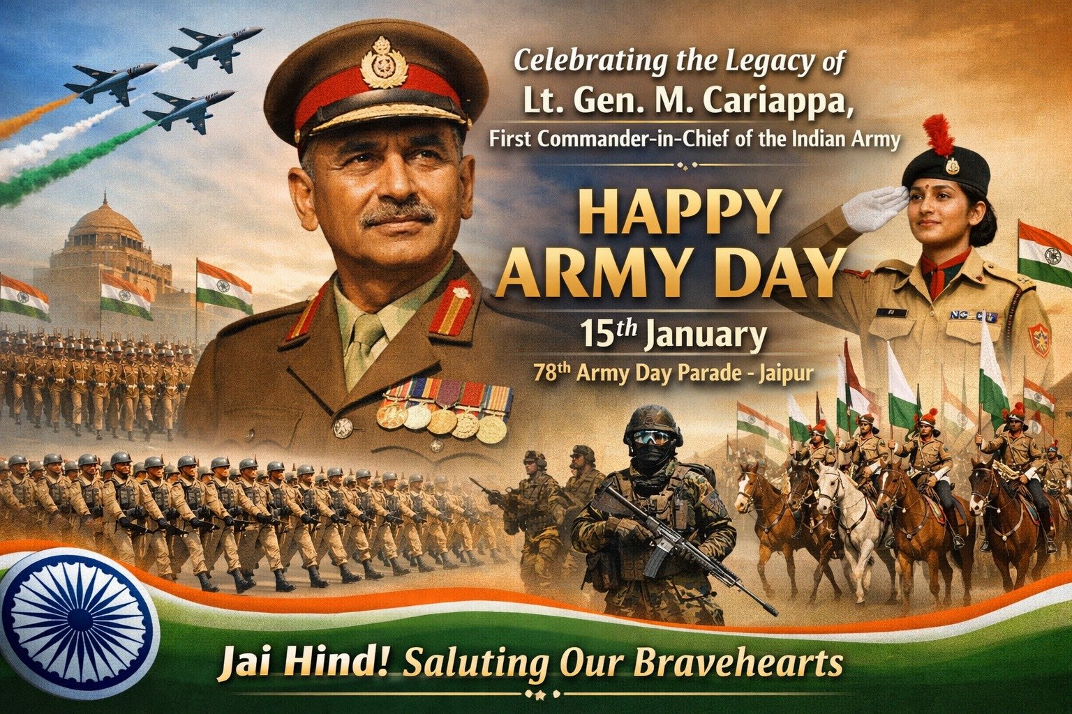 Indian Army Day 2026: Honouring the Legacy of Courage and Leadership
