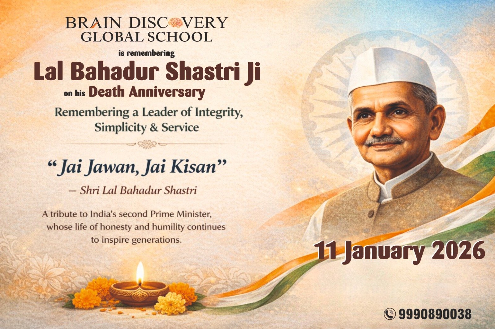 Lal Bahadur Shastri Death Anniversary: Remembering a Leader of Integrity and Simplicity